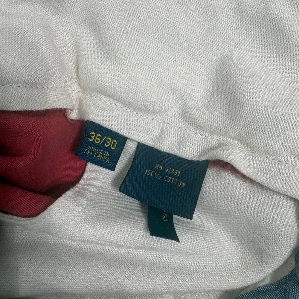 Polo Ralph Lauren Pants Mens 36x30‎ Pink Bedford Chino Classic Fit Cotton Twill
